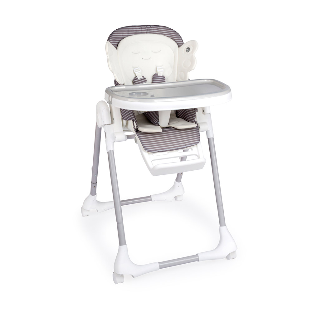 Стул для кормления Happy Baby Wingy Grey