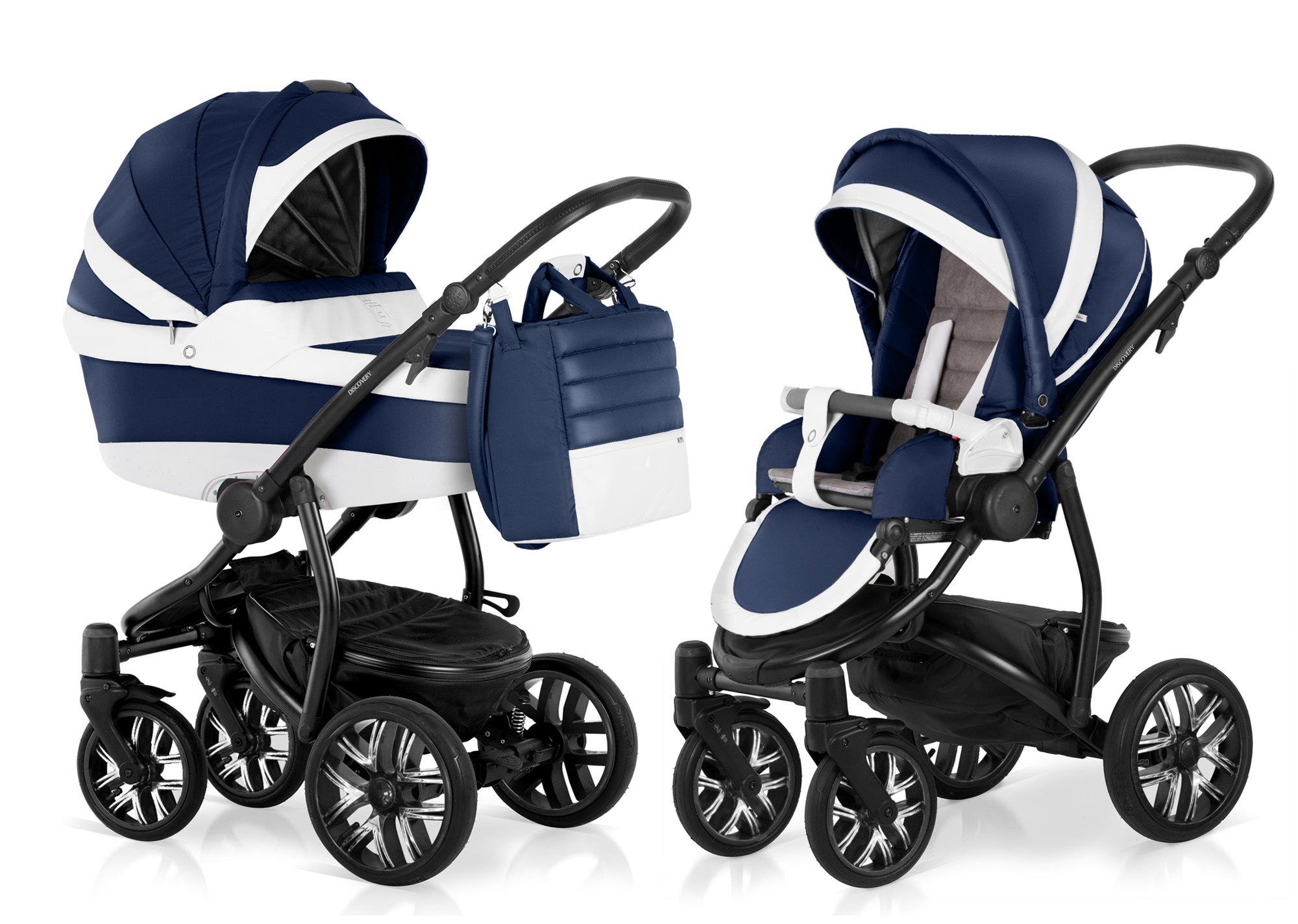 Коляска 2 в 1 Esspero Nord (шасси Discovery Black) Brooklin