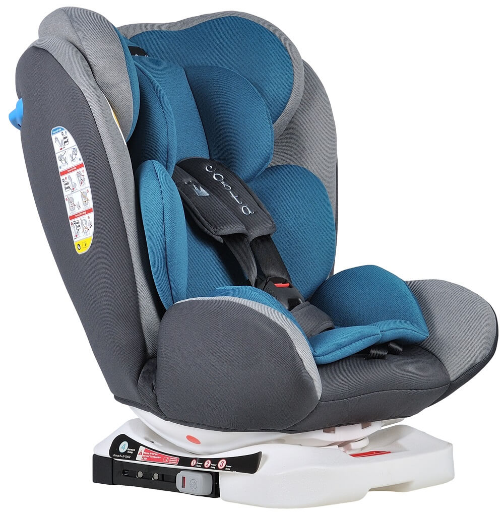Автокресло Costa CS-002 Isofix Синий/серый blue/gray