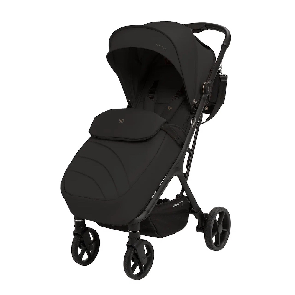 Прогулочная коляска Sweet Baby Aura Plus Black