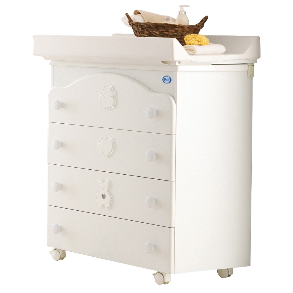 Пеленальный комод Pali Prestige Classic White (белый)