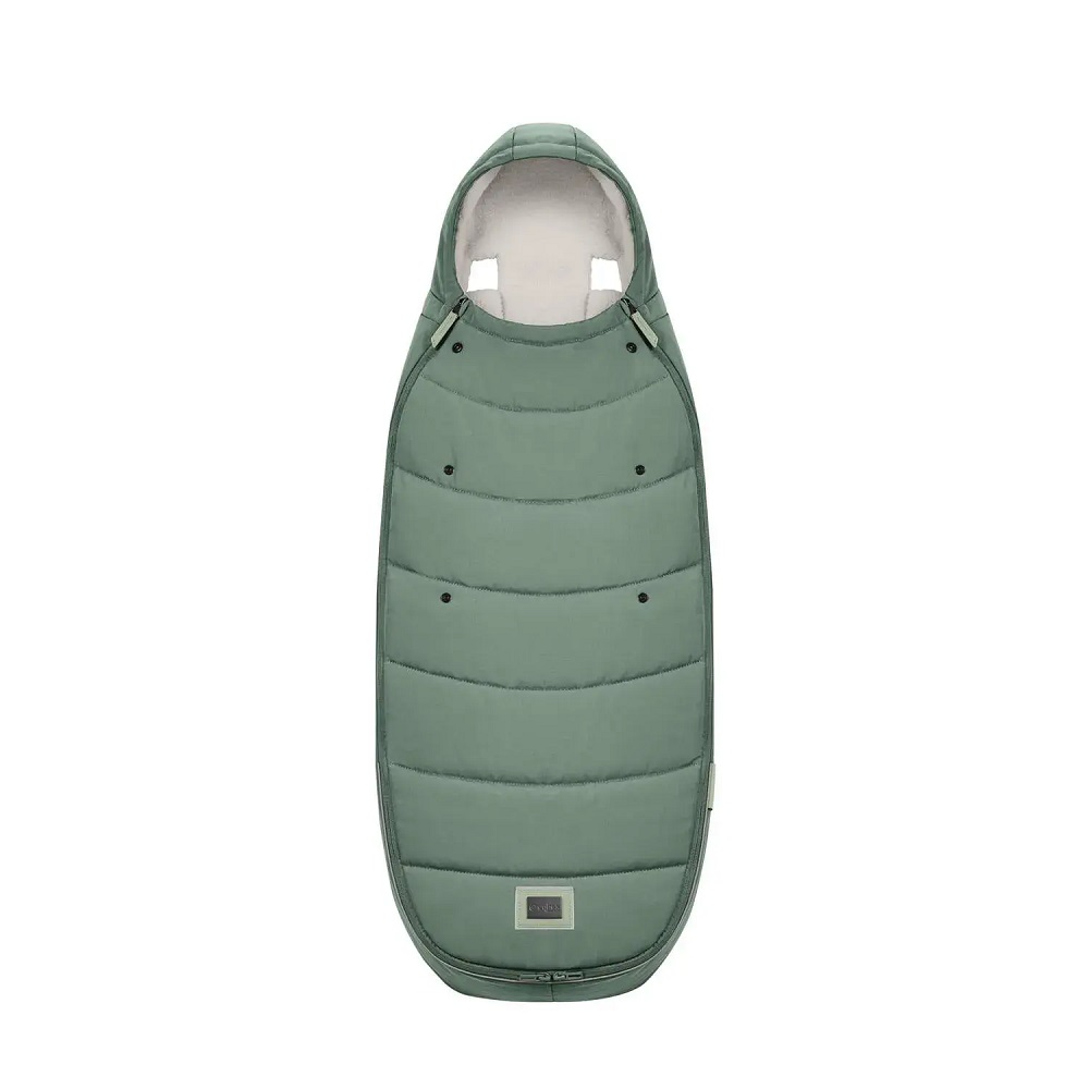 Теплый конверт в коляску Cybex Platinum Footmuff Leaf Green