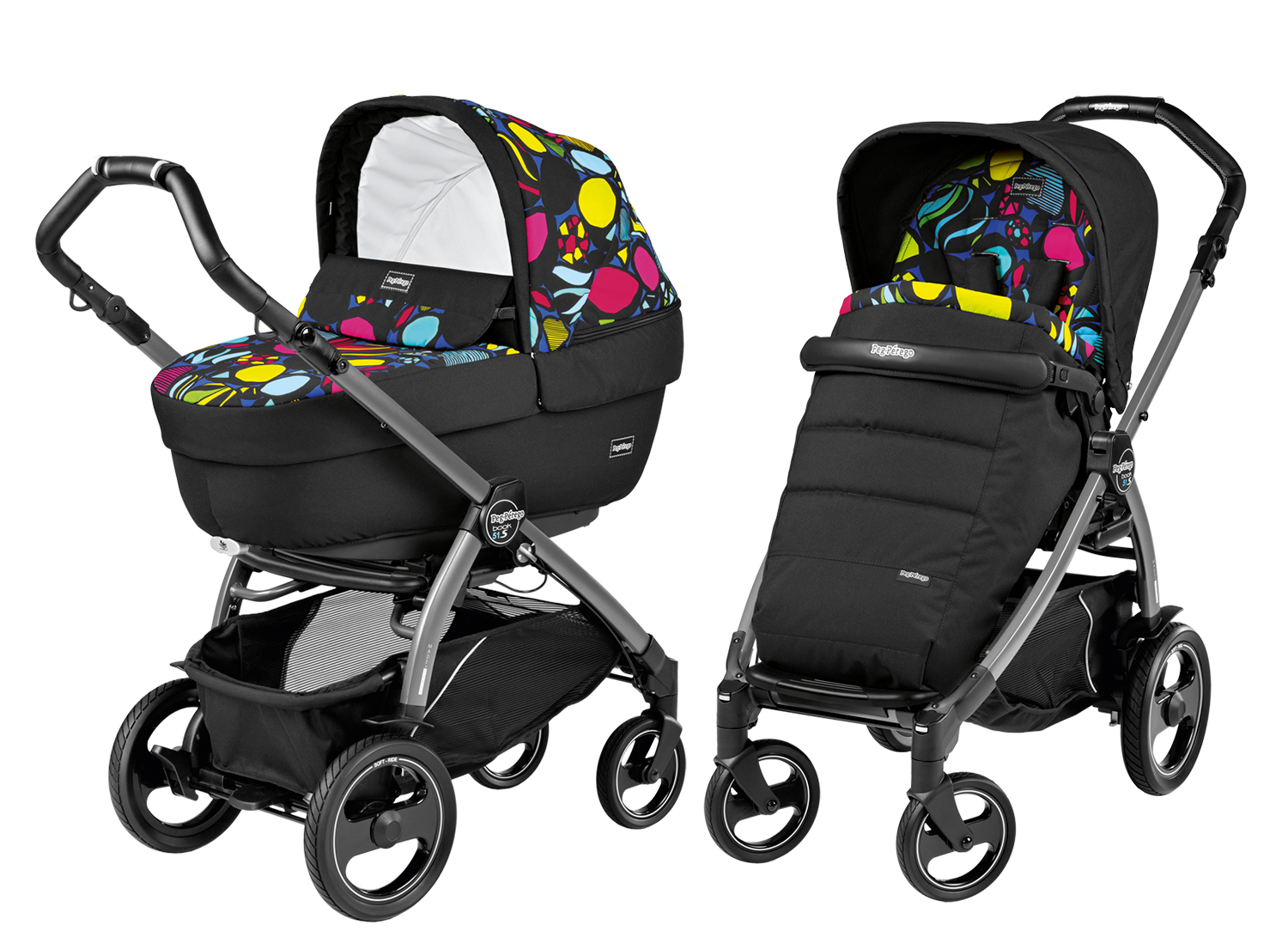 Коляска 2 в 1 Peg Perego Book 51 S Elite Combo Manri