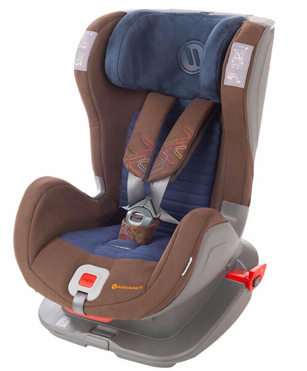 Автокресло Avionaut GLIDER SOFTY ISOFIX Коричневый/Синий