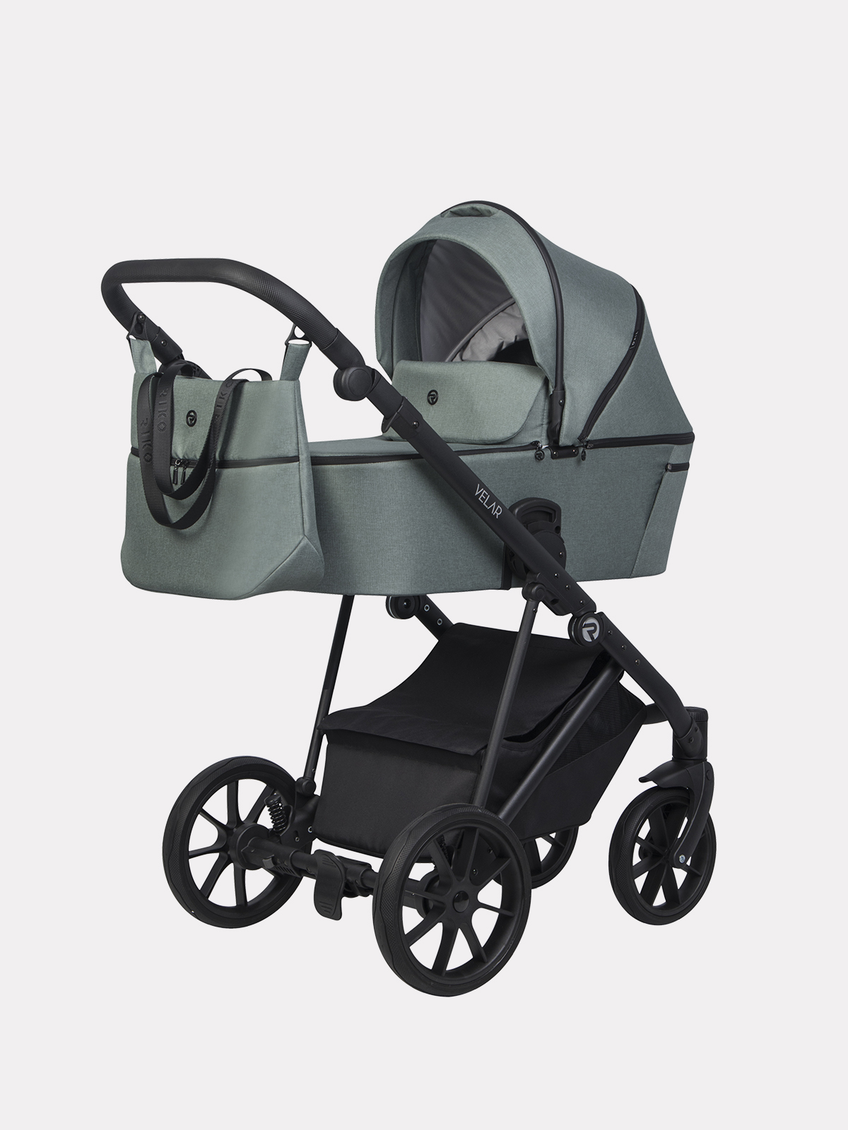 Коляска 2 в 1 RIKO VELAR 03 Sage (зеленый)