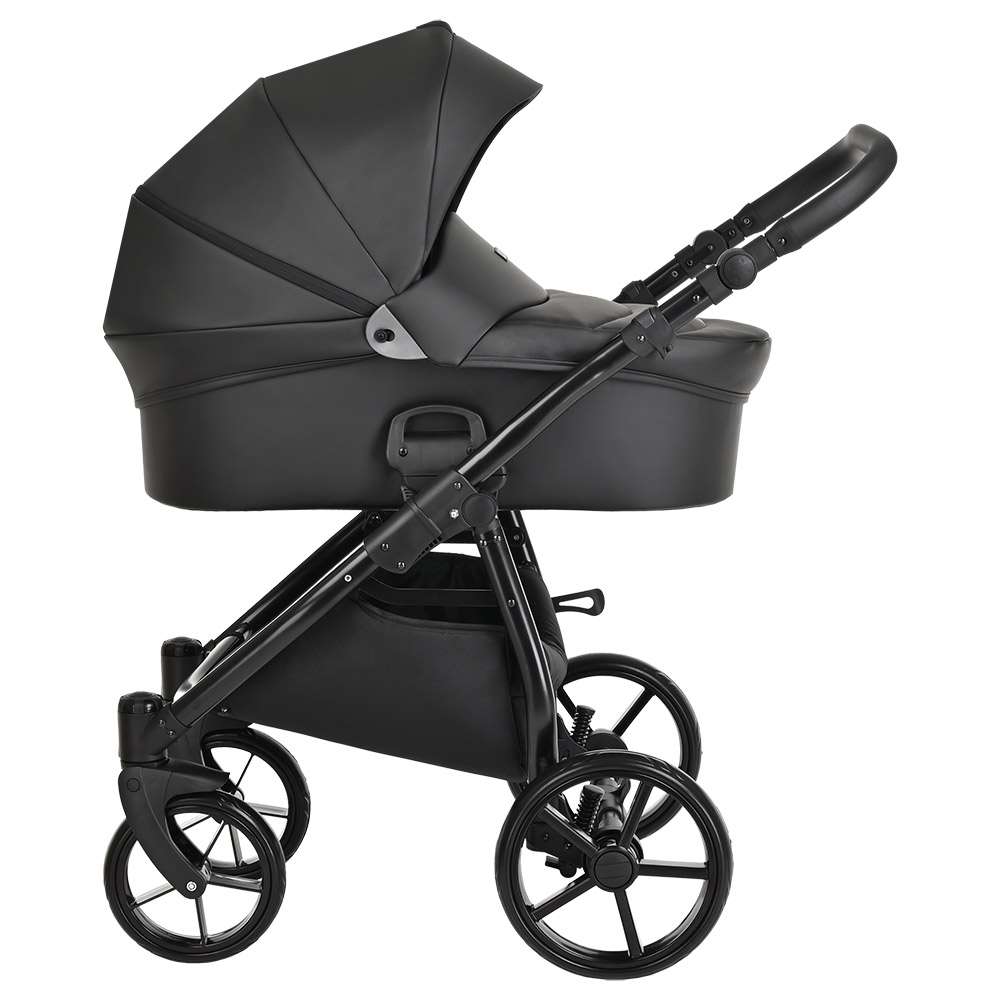 Коляска 2 в 1 Tutis Novo Leather Black
