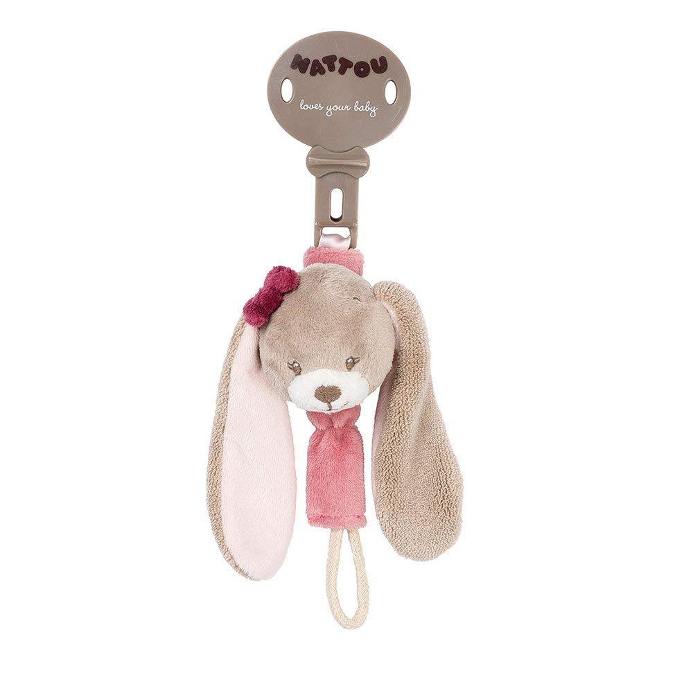 Держатель для соски Nattou Pacifinder Nina, Jade Lili Кролик 987202