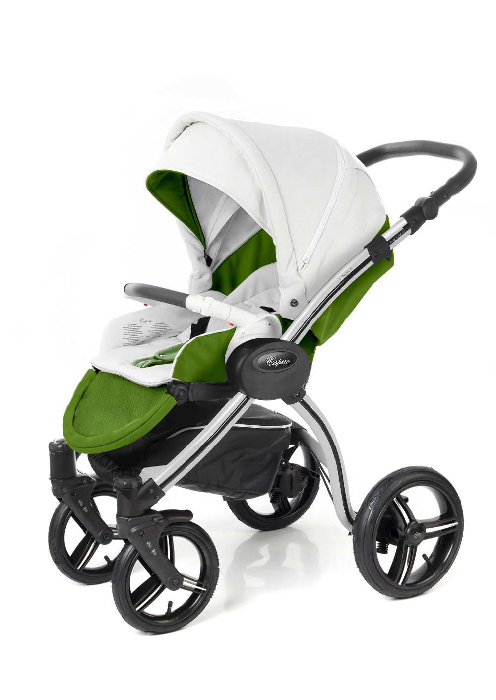 Прогулочная коляска Esspero Grand I-Nova (шасси Grey) Apple leatherette