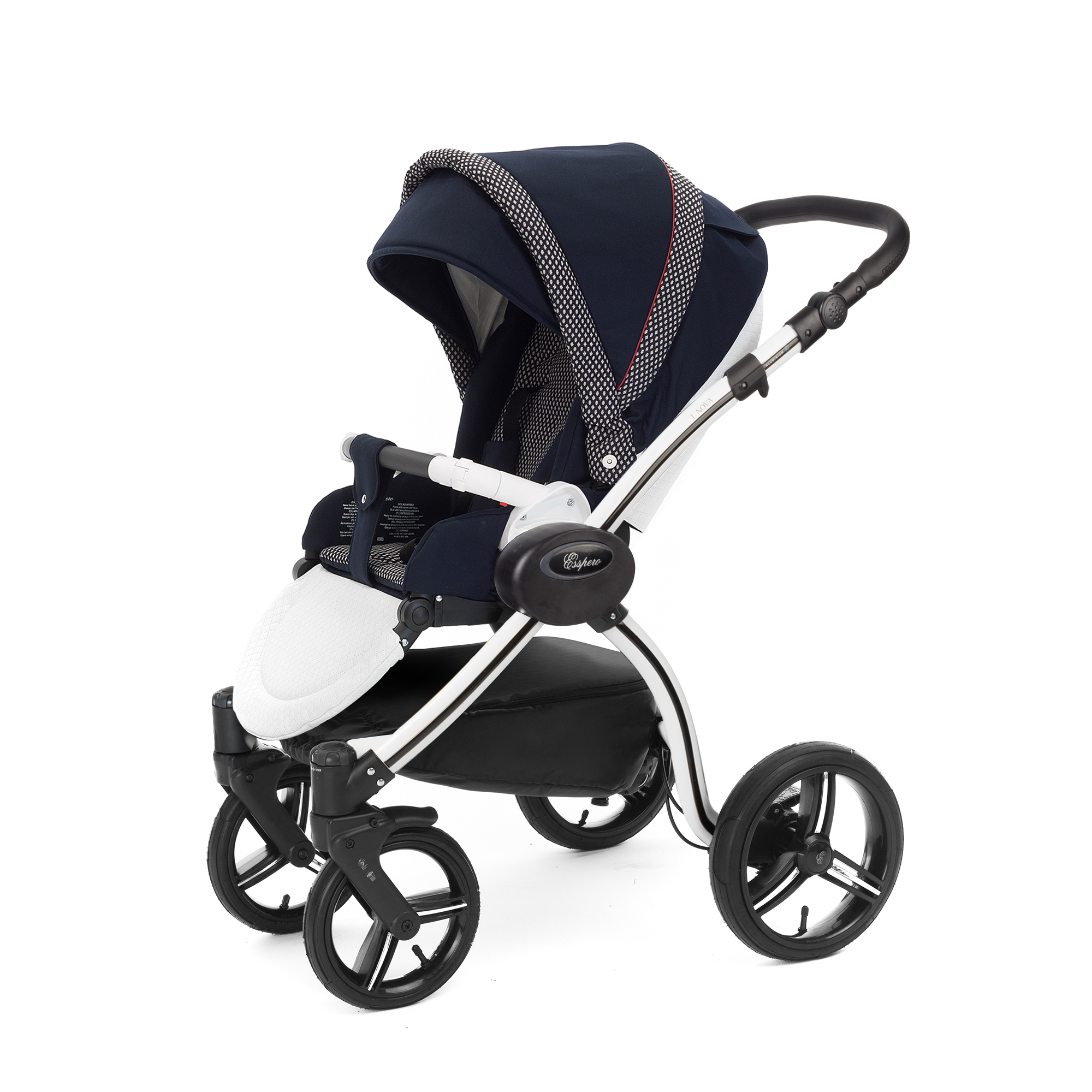 Прогулочная коляска Esspero Grand I-Nova (шасси White) Royal Deep Ocean