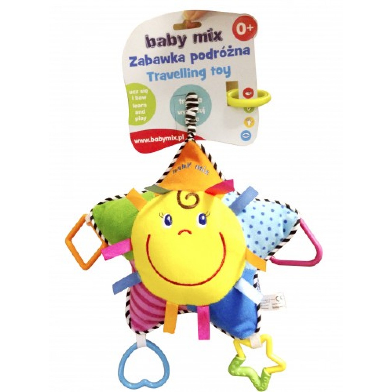 Игрушка-подвеска Baby Mix Звездочка