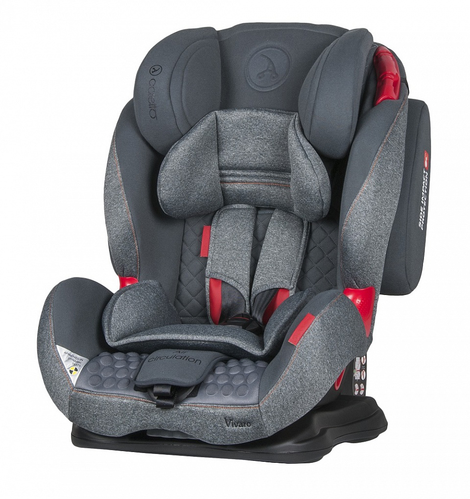 Автокресло Coletto Vivaro isofix grey