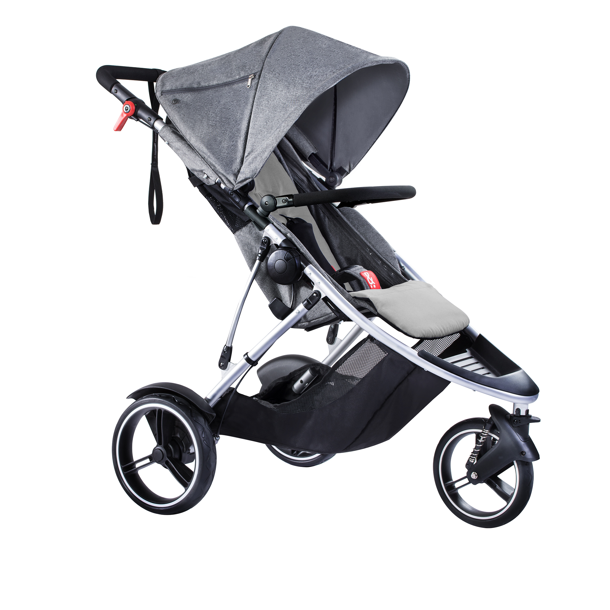 Прогулочная коляска Phil & Teds Dash Grey