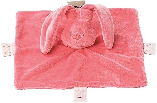 Мягкая игрушка Nattou Doudou Lapidou Кролик 878272 Coral
