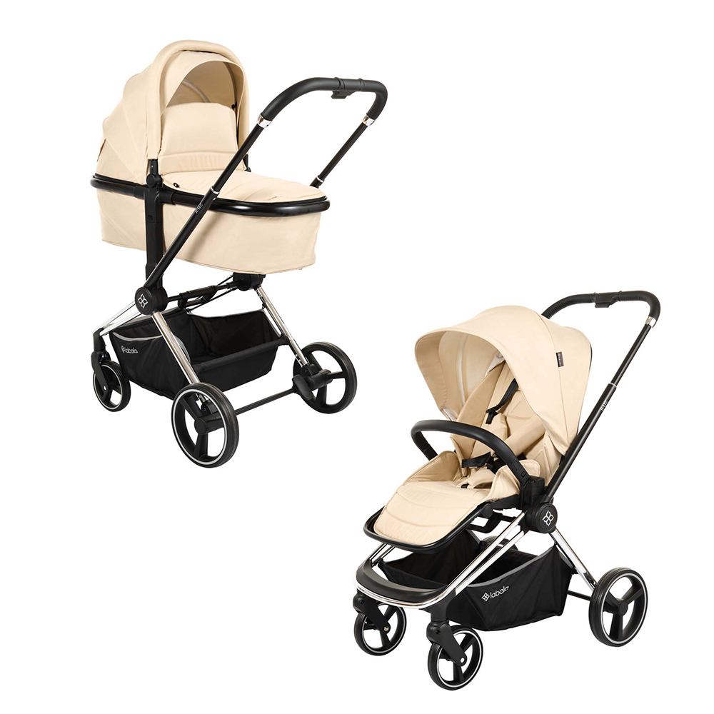 Коляска 2 в 1 Labala Raiz Lite Beige (01BEI)
