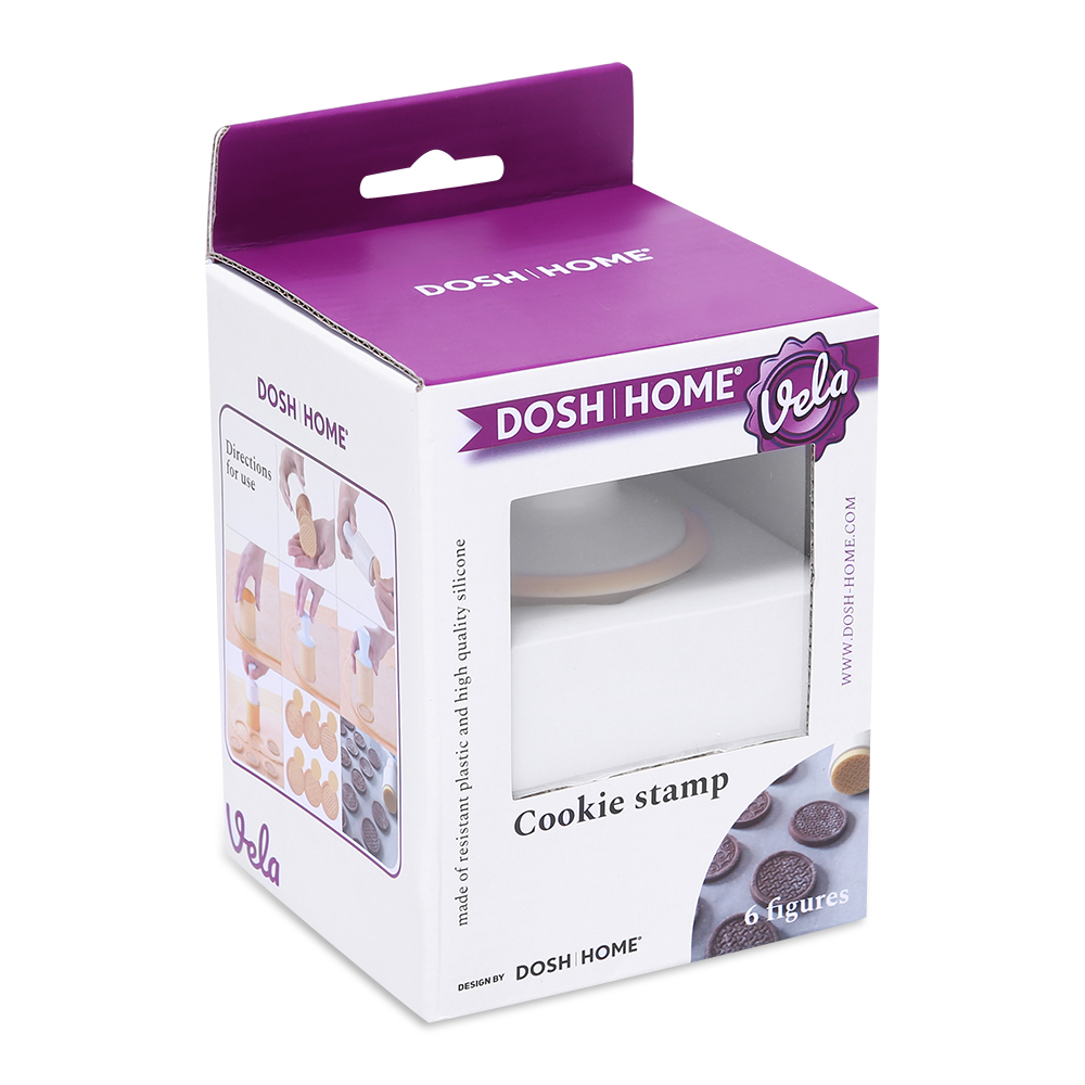 Печать для печенья DOSH | HOME VELA, 6 рисунков