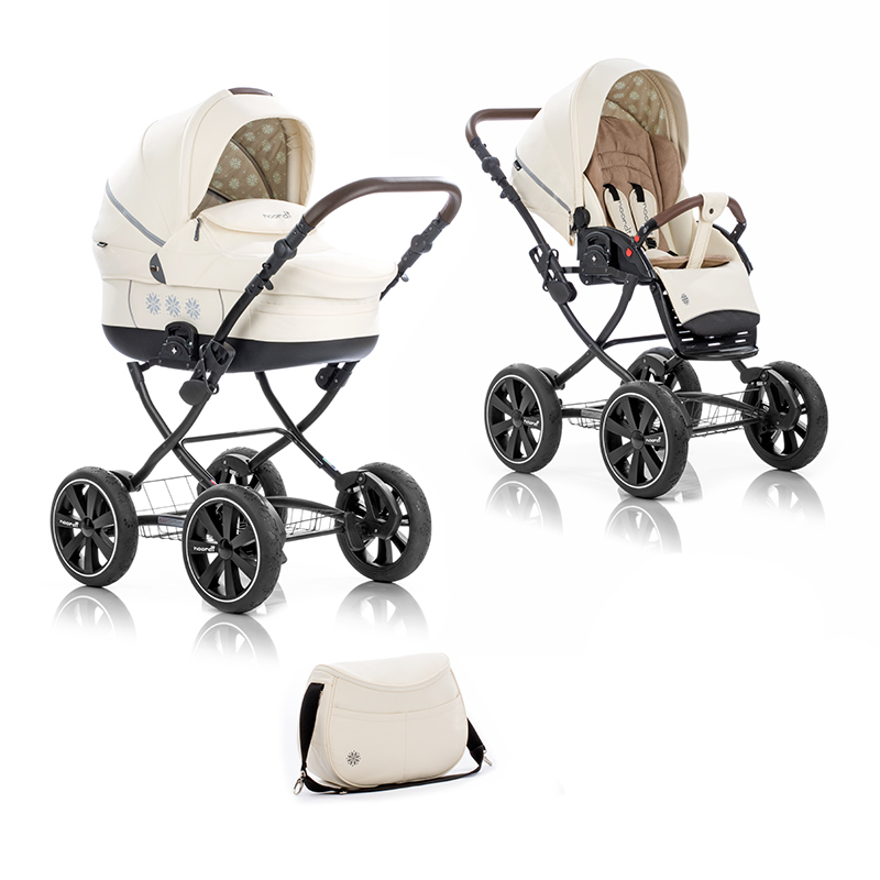 Коляска 2 в 1 Noordi Fjordi Classic Ivory 850/1