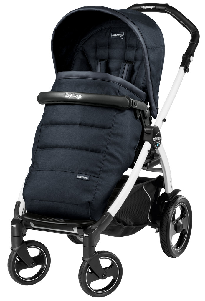 Прогулочная коляска Peg Perego Book 51 S Pop Up Completo (шасси White/Black) Luxe Bluenight