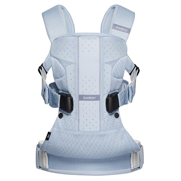 Рюкзак-кенгуру BabyBjorn One Air Ice-blue fish