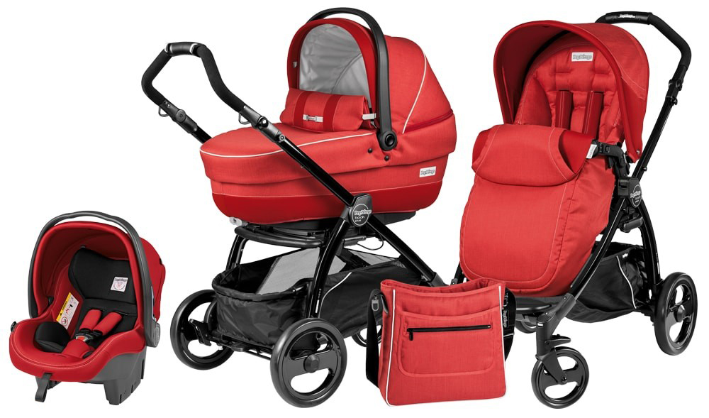 Коляска 3 в 1 Peg Perego Book Plus XL Set Modular Sunset