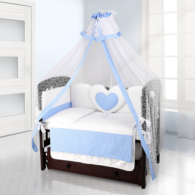 Beatrice Bambini Cuore Puntini BIANCO BLU