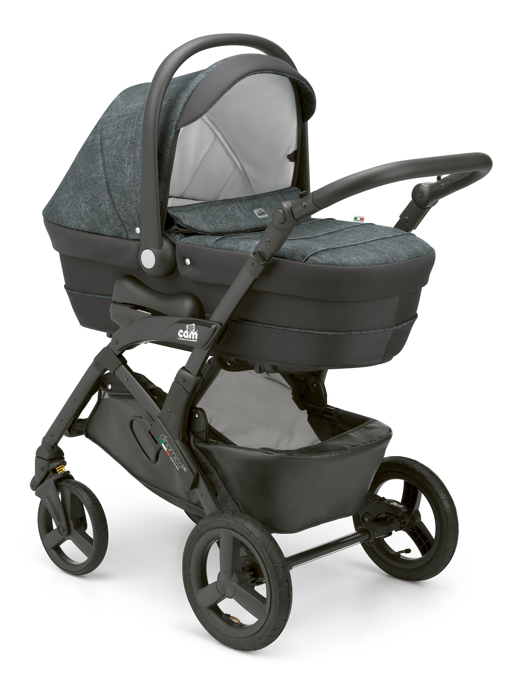 Коляска 3 в 1 Cam Dinamico Up Smart (шасси Black) 651