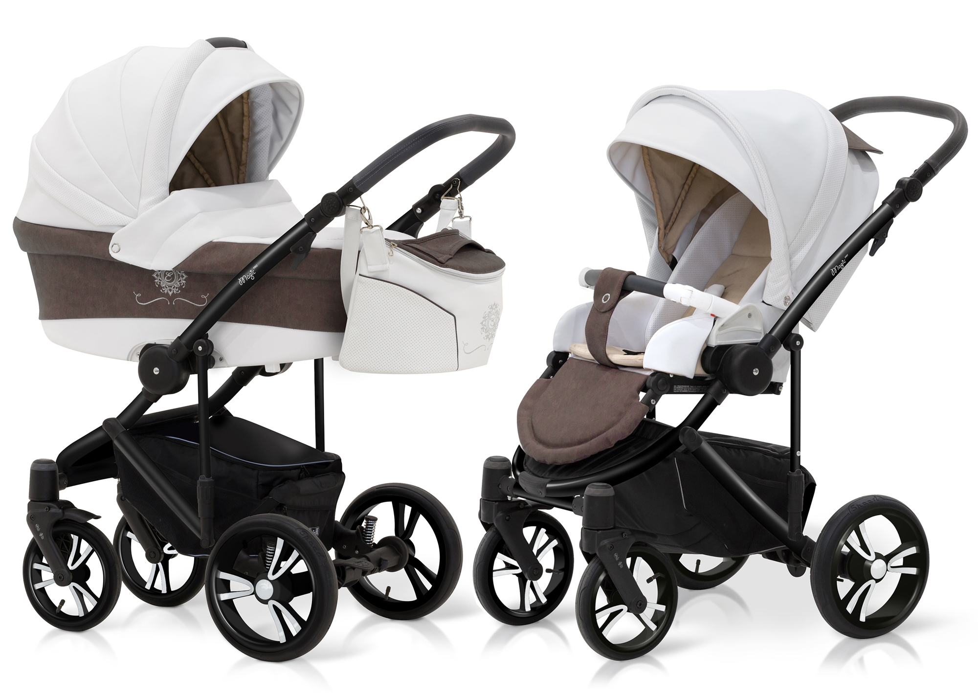 Коляска 2 в 1 Esspero LE Alesund (шасси Black) Brown
