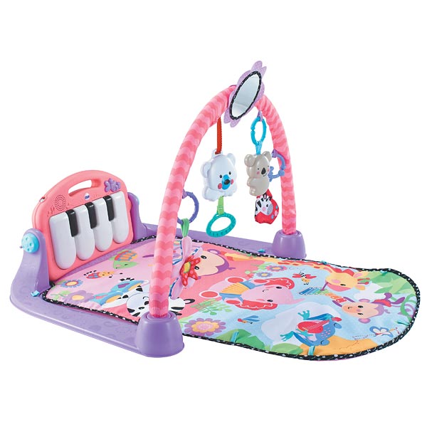 Развивающий музыкальный игровой коврик для новорожденного Fitch Baby Piano Gym 8839
