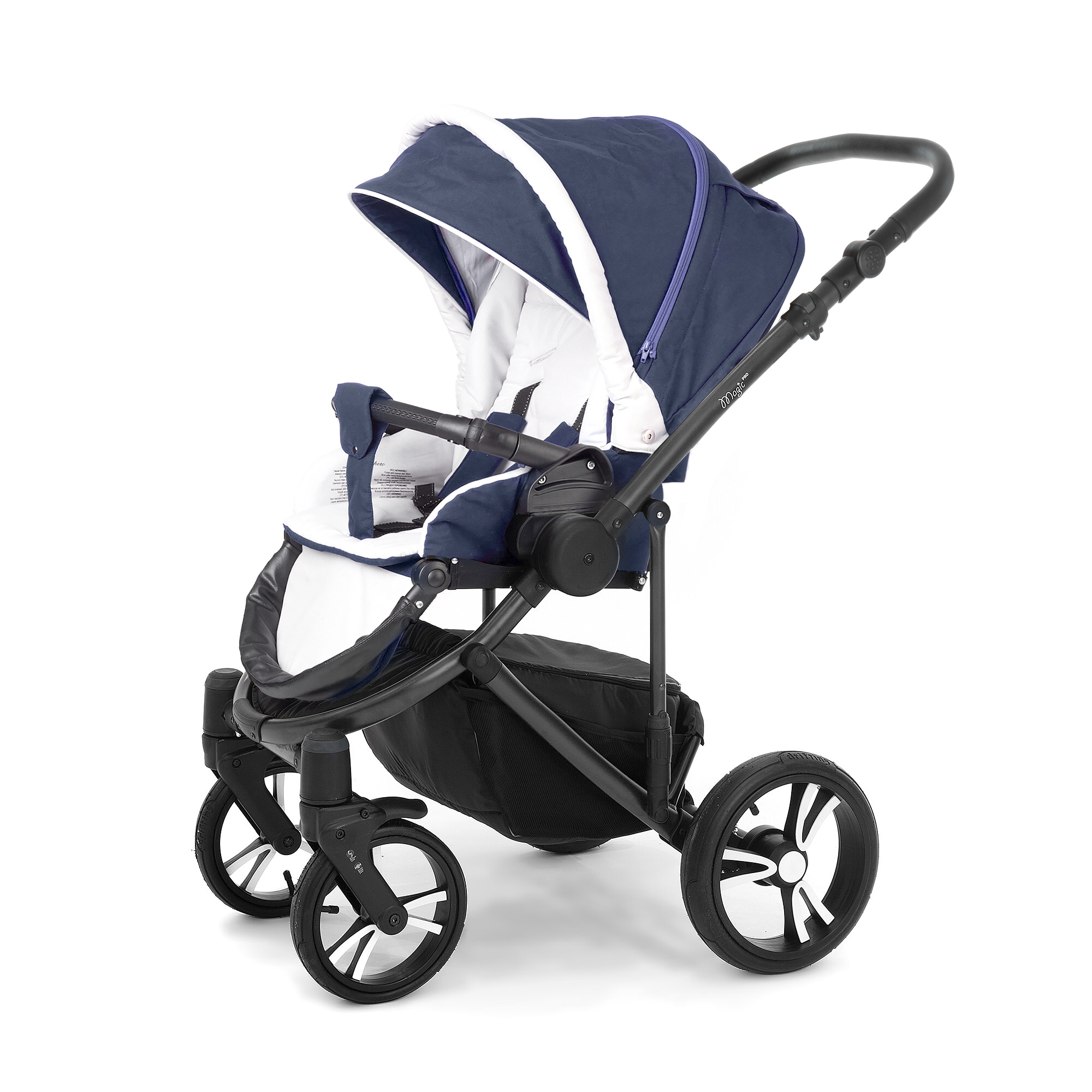 Прогулочная коляска Esspero Magic Pro (шасси Graphite) Navy Grey