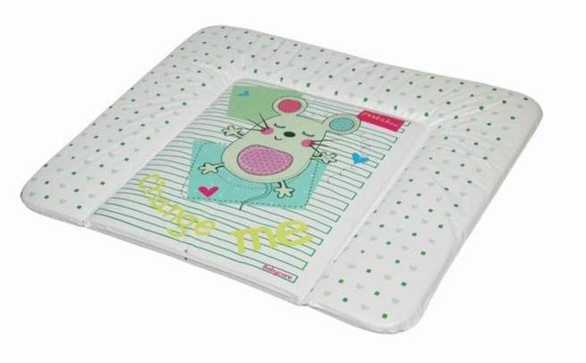 Матрас для пеленания Babycare 820х730х210 Слиппи Мауз, зеленый