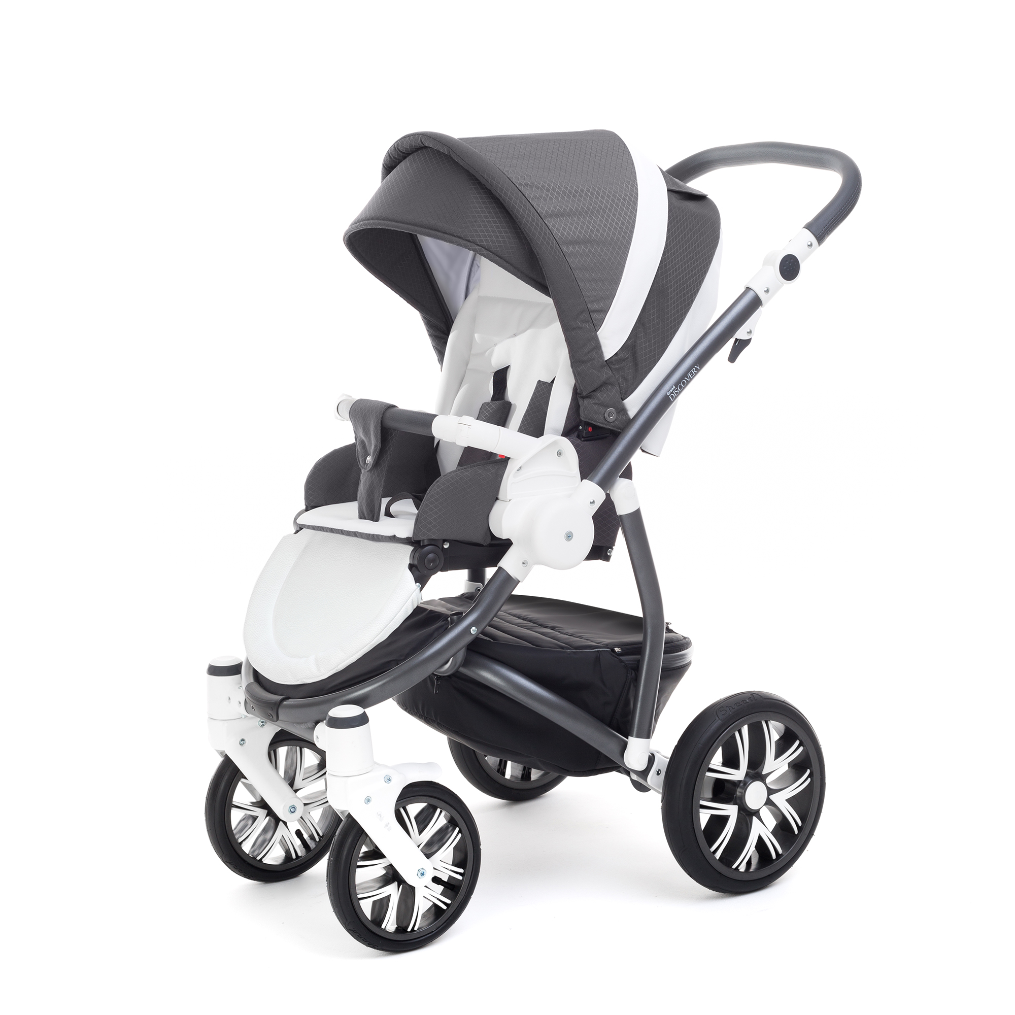 Прогулочная коляска Esspero Grand Discovery (шасси Graphite White) Diamond