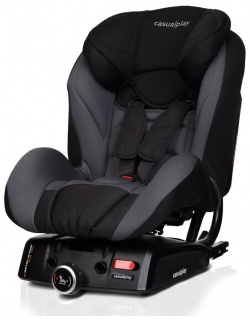 Автокресло CASUALPLAY Q-RETRACTOR FIX GREY/BLACK