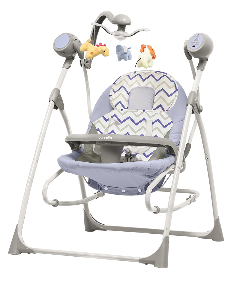 Электрокачели детские CARRELLO Nanny CRL-0005 Purple Line
