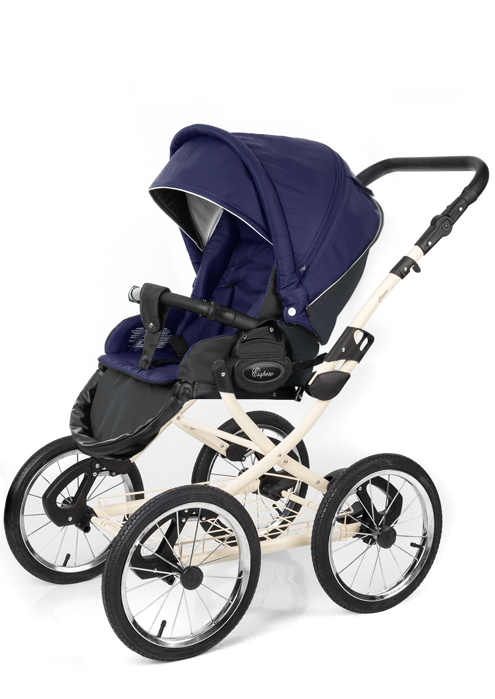 Прогулочная коляска Esspero Classic Alu (шасси Beige) Navy