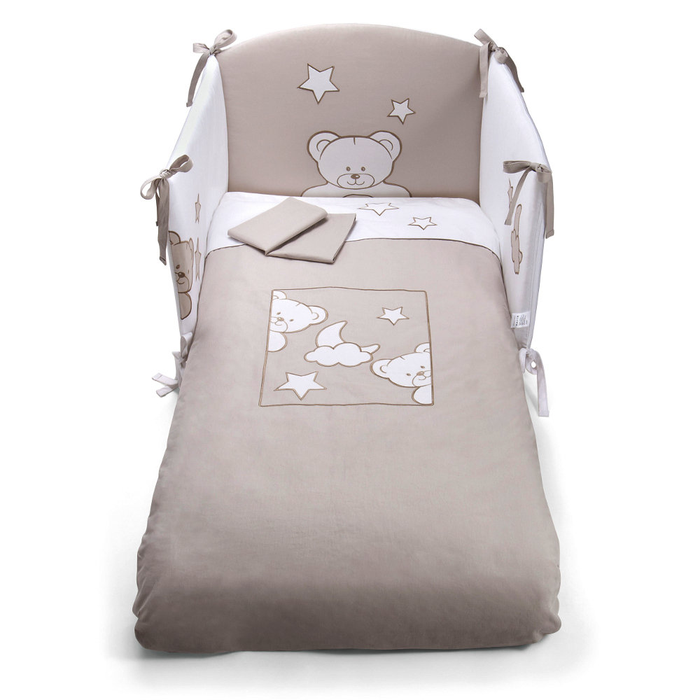 Комплект в кроватку Pali Georgia 3 предмета Grey Oak