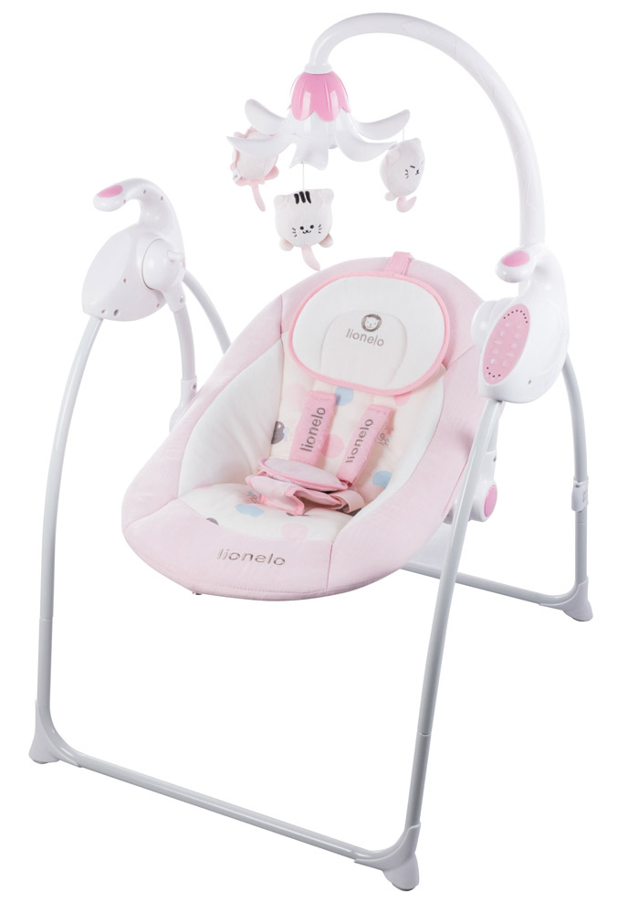 Электрокачели Lionelo Robin pink