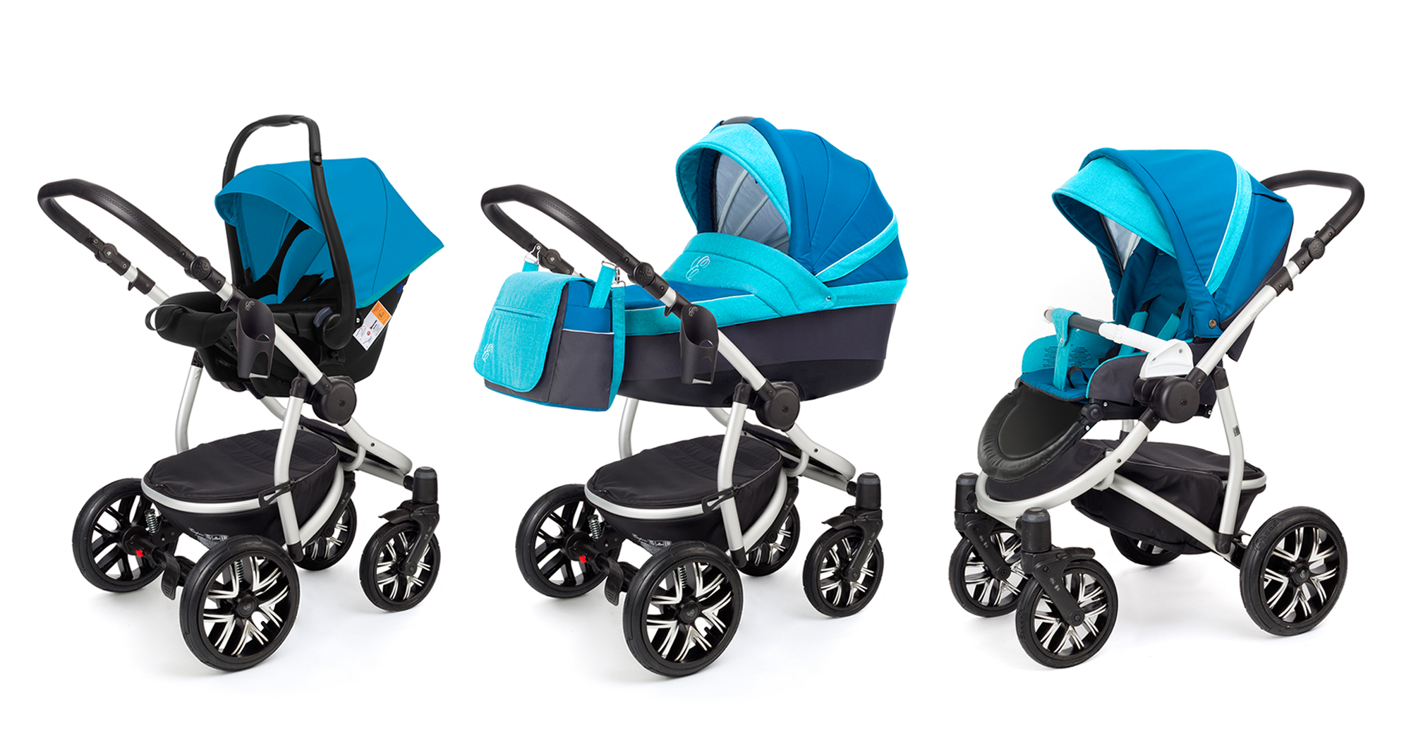 Коляска 3 в 1 Esspero Grand Discovery (шасси Grey) Breeze