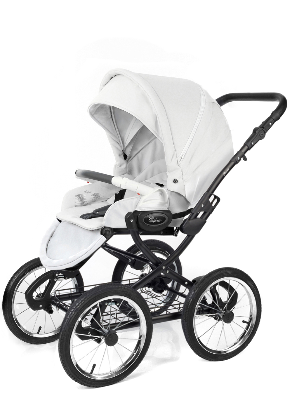 Прогулочная коляска Esspero Grand Classic (шасси Black) Argtic leatherette