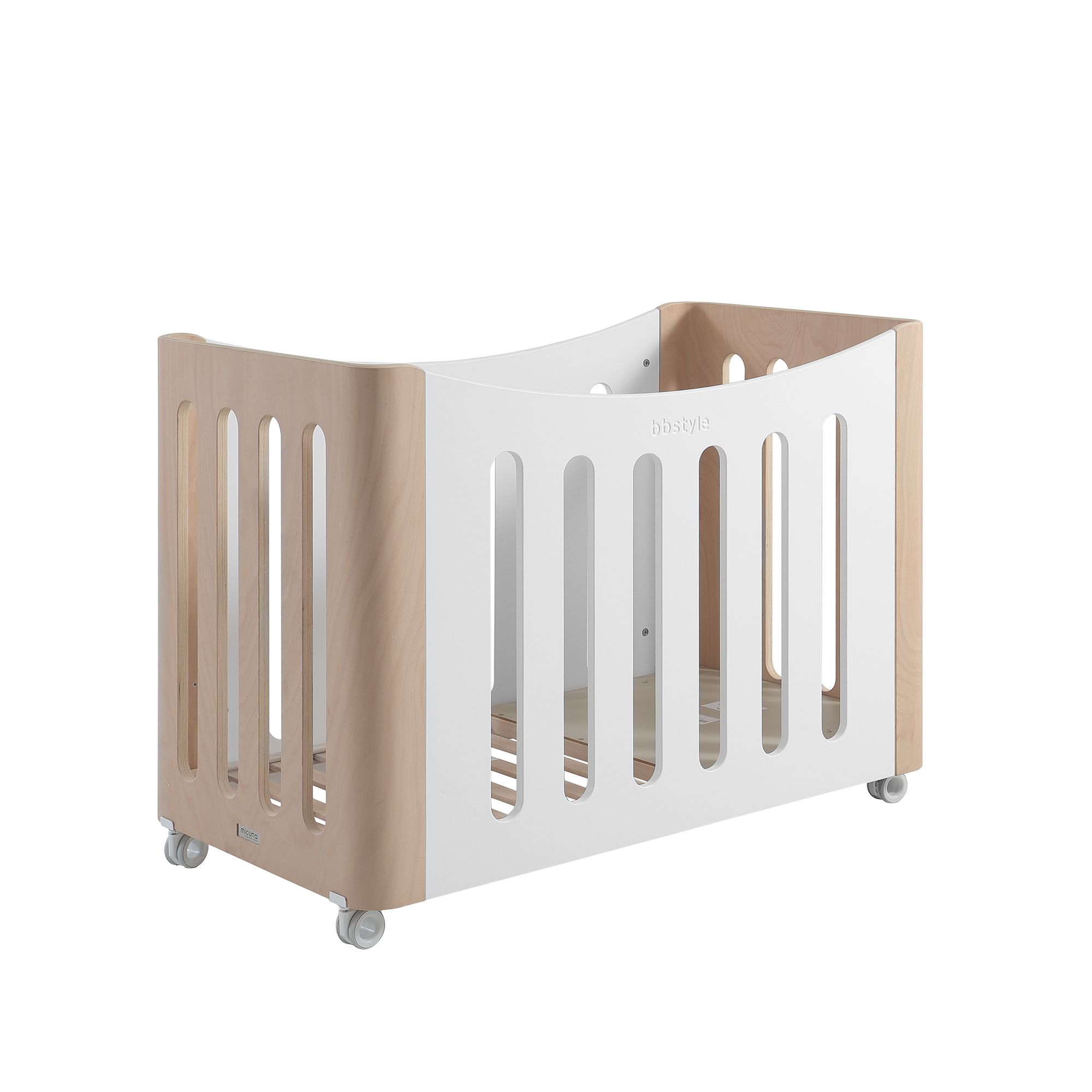 Кровать Micuna BBSTYLE Relax 120х60 Waterwood/White