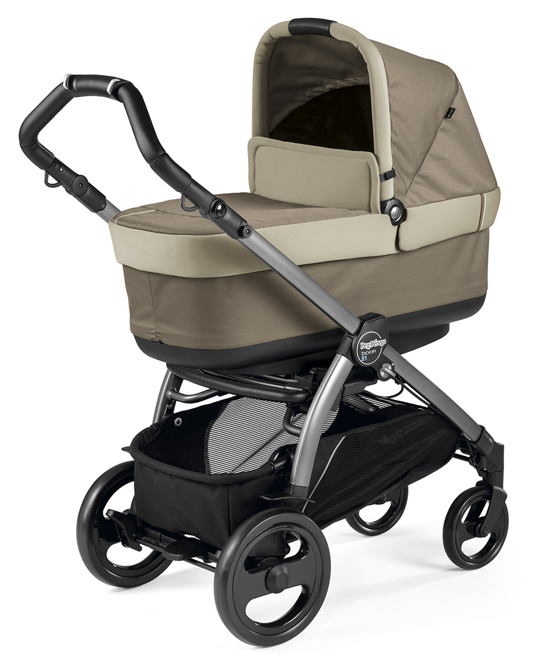 Коляска для новорожденных Peg Perego Book 51 Pop Up Class Beige