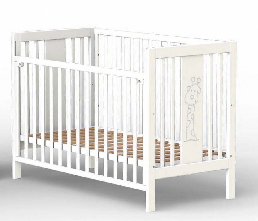 Кровать Fiorellino Giraffe 120x60 Белый