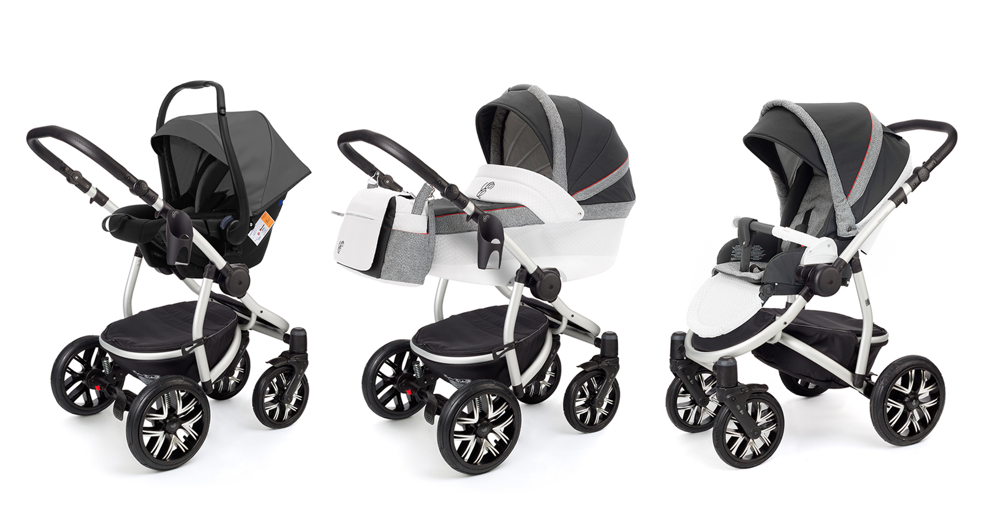 Коляска 3 в 1 Esspero Grand Discovery (шасси Grey) Royal Grey