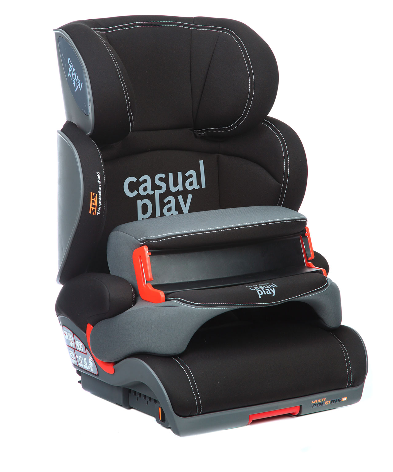 Автокресло Casualplay MULTIPOLARIS FIX EBONY