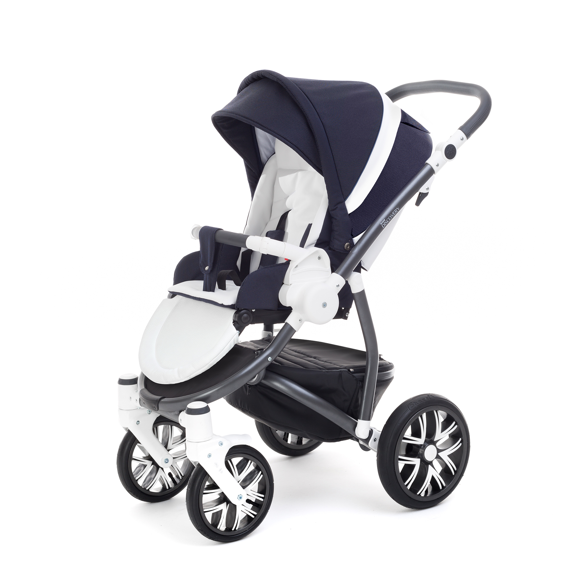 Прогулочная коляска Esspero Grand Discovery (шасси Graphite White) Sky Star