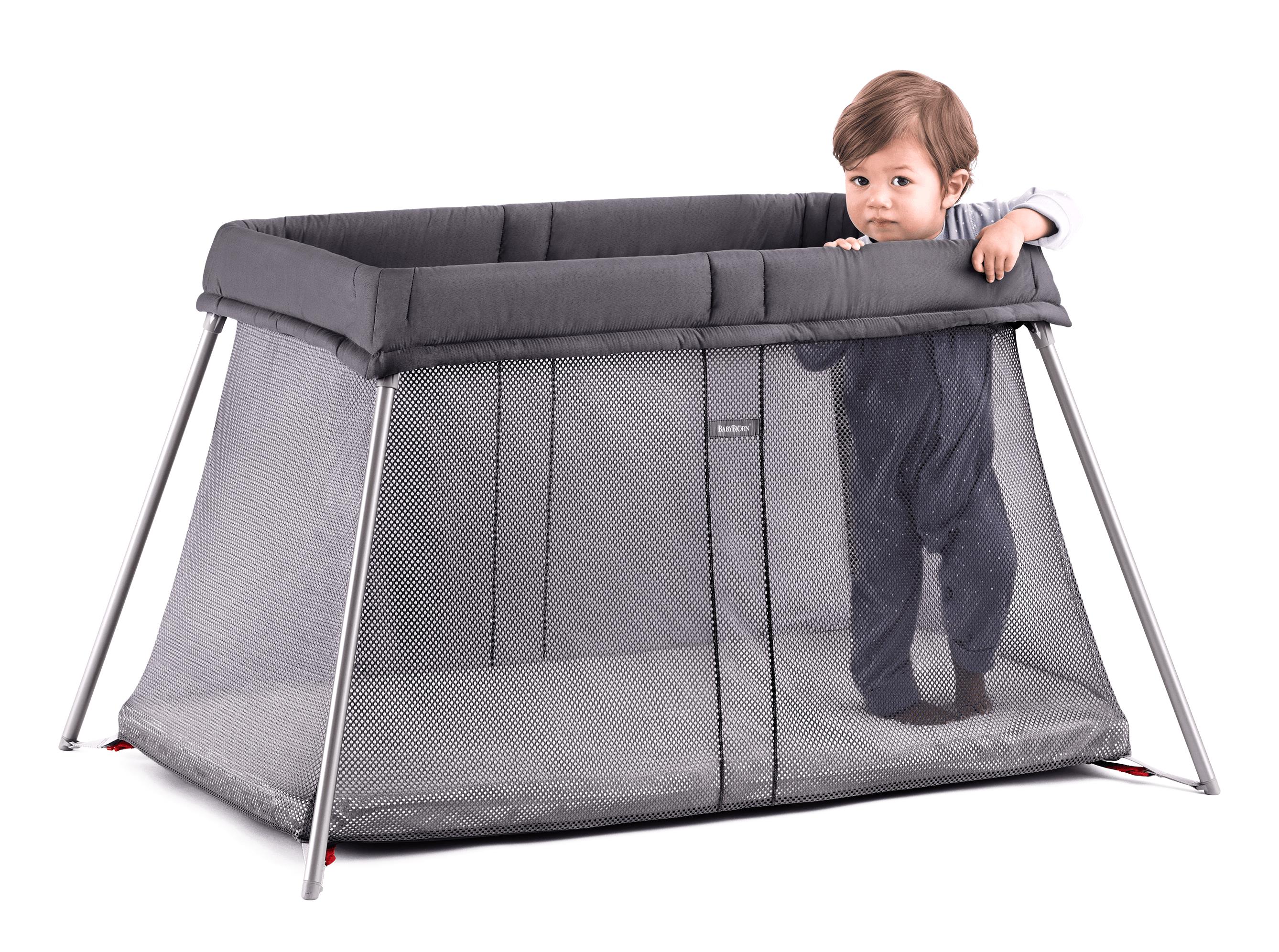 Манеж-кровать BabyBjorn Travel Crib Easy Go 13 / Антрацит