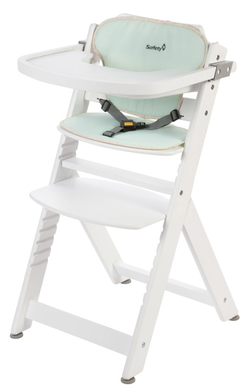 Стульчик для кормления Safety 1st Timba with Tray and Cushion + мягкий вкладыш Pop Hero