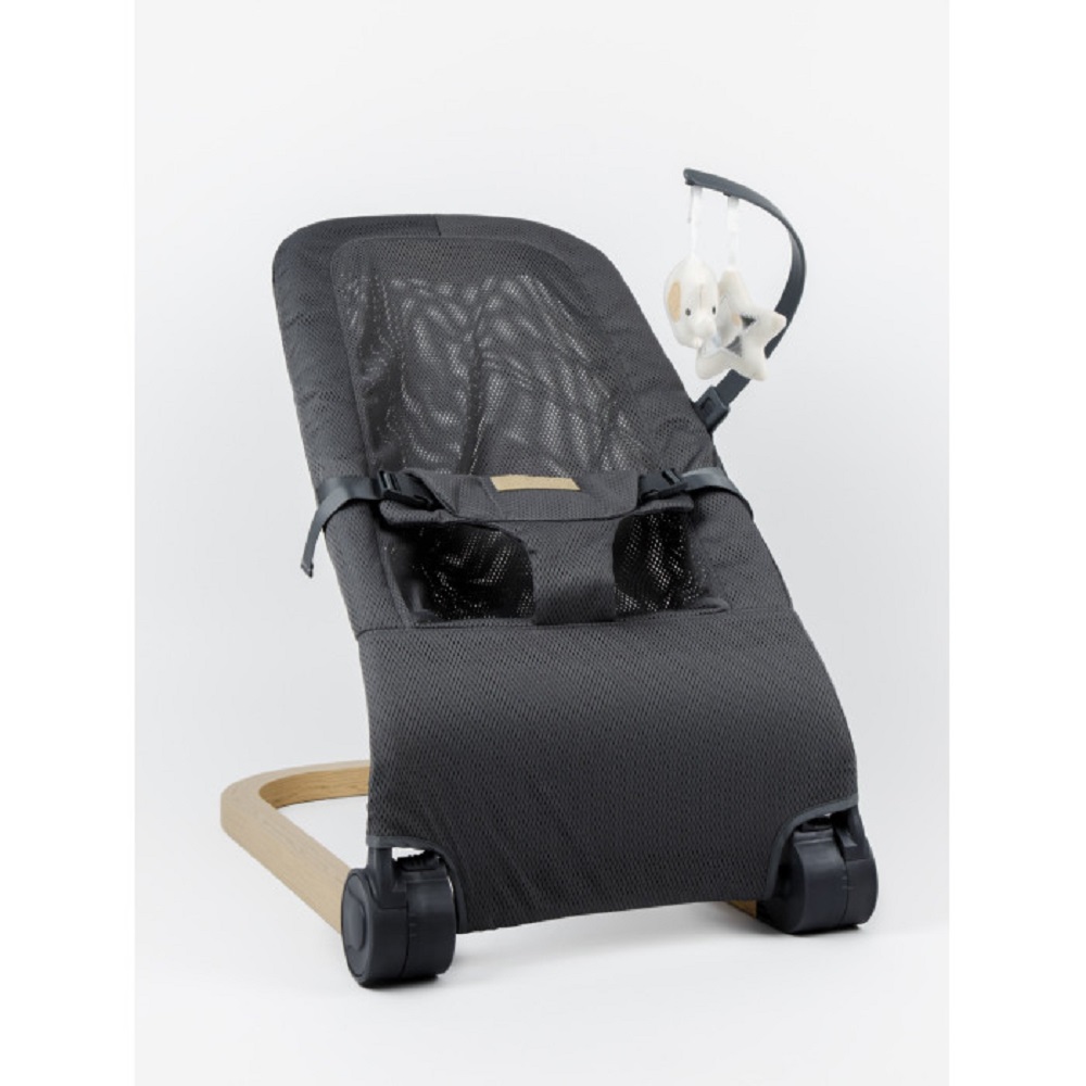 Шезлонг Amarobaby Baby relax Серый