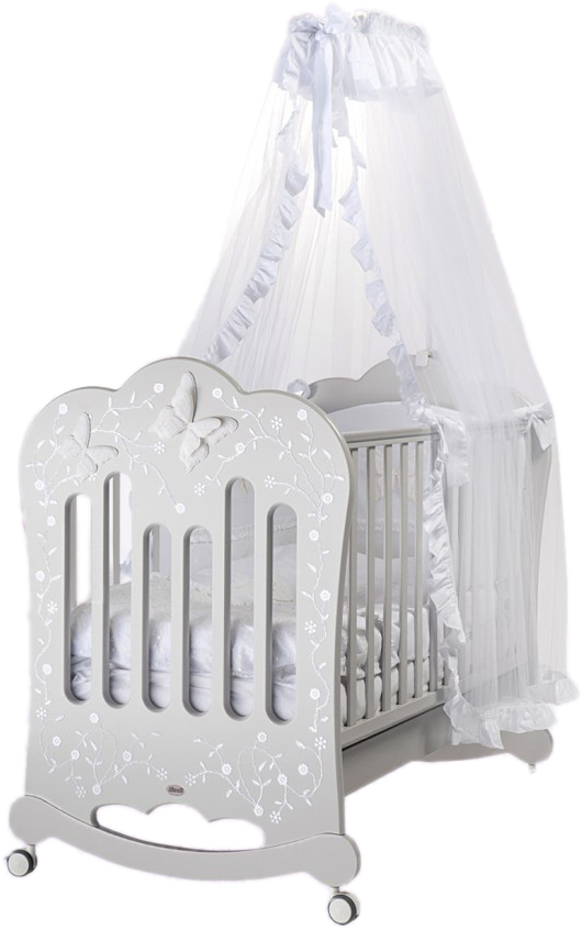 Детская кроватка Feretti Charme Bianco/White