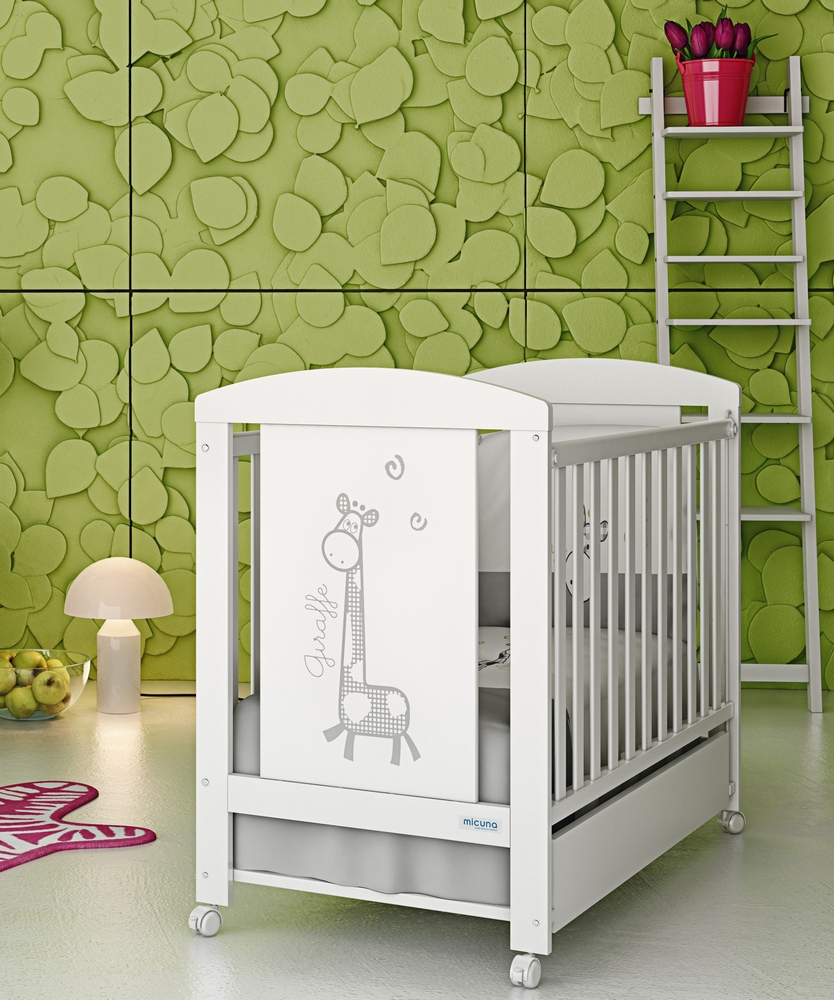 Детская кроватка Micuna Sabana 120х60 White