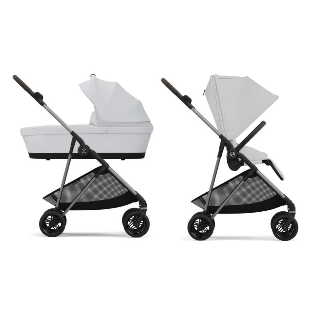 Коляска 2 в 1 Cybex Melio Fog Grey