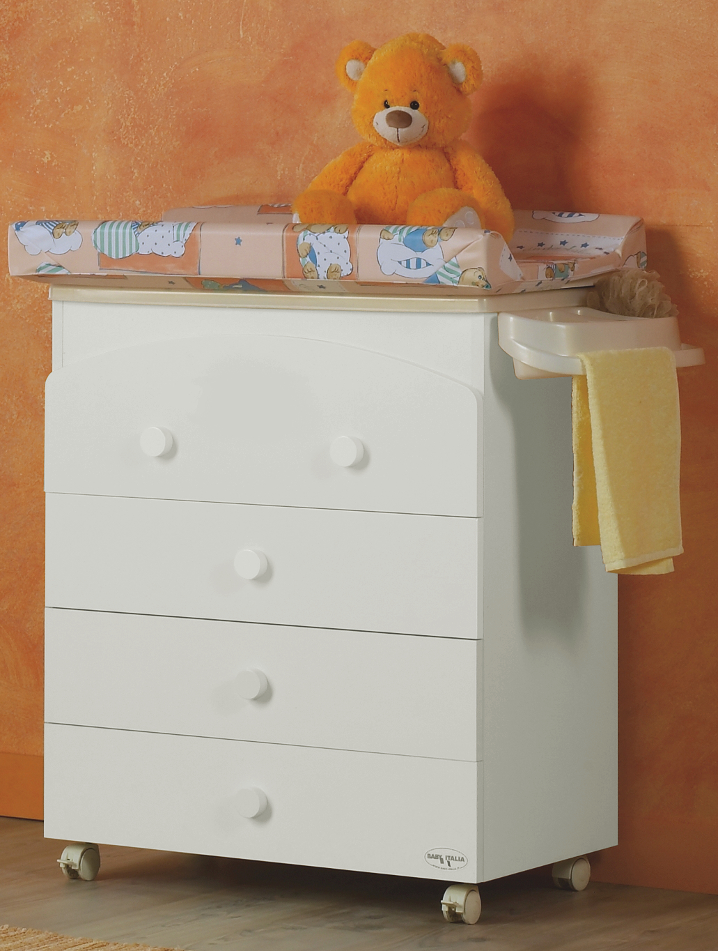 Пеленальный комод Baby Italia Baby Bath Белый (Bianco)